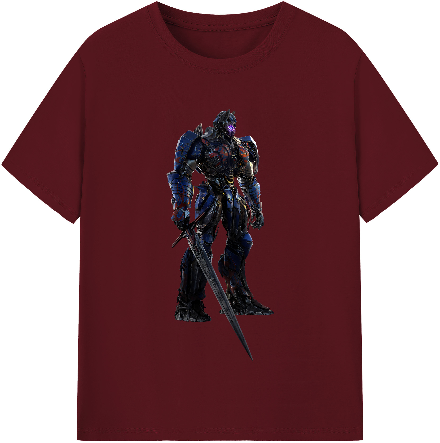 （画像用） Transformers トランスフォーマー 綿100％半袖Tシャツ（フロントプリント）